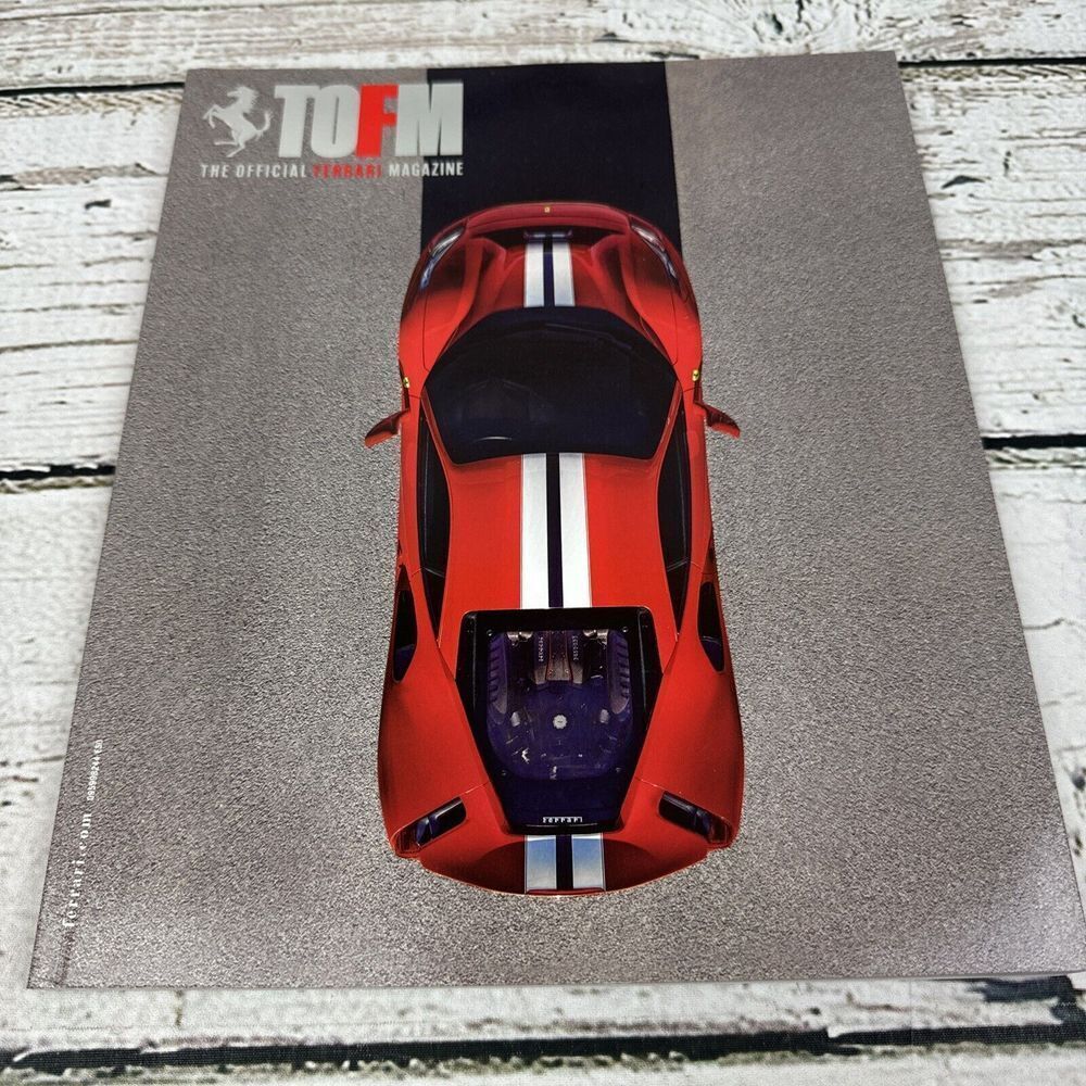 The Official Ferrari‎ Magazine TOFM Issue #38 March 2018 Yearbook 095998244